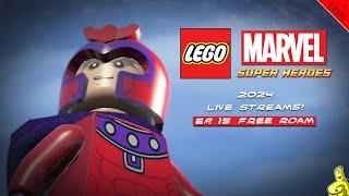 LEGO Marvel Super Heroes: 2024 LIVE STREAMS Ep. 15 FREE ROAM (on Xbox Series X) - HTG