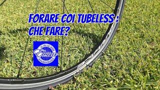 Forare coi tubeless, che succede?