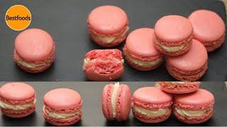 Macarons│No Almond Flour│How To Make Macaron│Macarons Recipe│Maida Macaron│Perfect Macaron│Macaroon