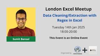 Data Cleaning/Extraction with Regex in Excel | Sumit Bansal