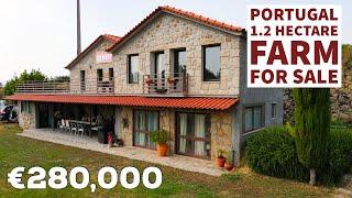 FARM FOR SALE - Guarda, Central Portugal, VIRTUAL PROPERTY TOUR 