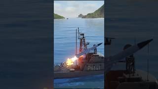 Missile launch | P-270 Moskit#Modernwarships#Shorts