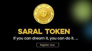 SARAL TOKEN FULL BUSINESS DETAILS REVIEW HINDI MLM BEST BUSINESS opportunity BEST EARNING PLATFORM