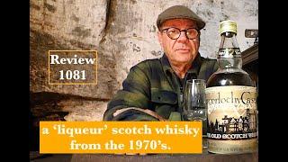 ralfy review 1081 - A 'liqueur' scotch whisky @43%vol: (Auction Vintage)