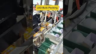 LED Bulb Packing Machine Automation - The Most Satisfying Packaging Process!