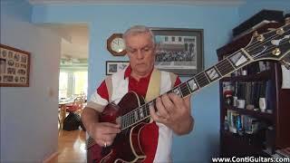 Jazz Guitar - Robert Roetker on Conti Heirloom Archtop