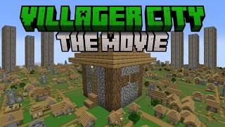 I Added A Villager City To Minecraft The Movie..