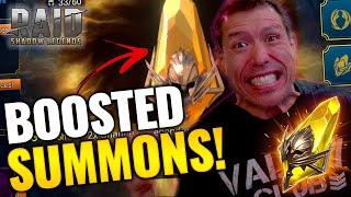 2X BOOSTED DROP RATE NOW! All My Sacred Shards & Summon Pools Opened! | RAID: Shadow Legends