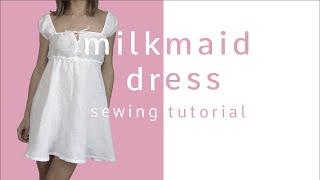 Milk Maid Dress Sewing Tutorial