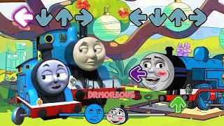 FNF DOUBLE 3D Baby & OG Thomas VS NEW ALL CURSED Thomas Engine - Friday Night Funkin'