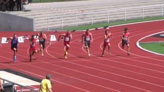 Men Decathlon 100m Dash Section 2 2014 Thorpe Cup 26Jul14