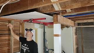 Installing Drywall Takes NO Skill | So Easy A Handyman Can Do It | THE HANDYMAN |