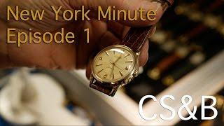 Why Buy Vintage Watches? Answered - Omega, Vacheron, LeCoultre, IWC & Doxa - New York Minute