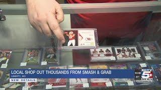 Thief steals Chiefs trading cards from Liberty store