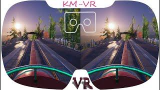 3D VR VIDEO Roller Coaster 569 4K vr video