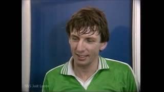 Football film archive 1980s - World Cup Winner Martin Peters Playing for Gorleston FC 1981-82