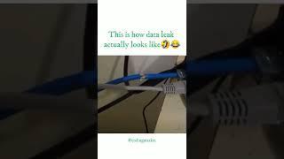 This is how data leak actually looks like#coders #developer #freshers #programmers #viral #shorts