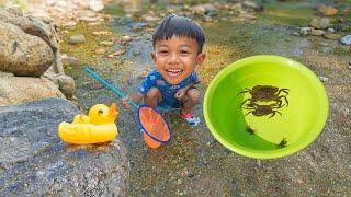 เป็ดหาย จับปู ช่อนภูเขา ในน้ำตก | พี่ปลื้ม