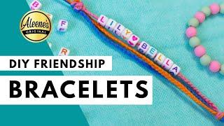 DIY Friendship Bracelets with Aleene’s Fabric Fusion