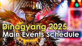 Iloilo City - Dinagyang 2025 Festival - Schedule of Events (Main Events)