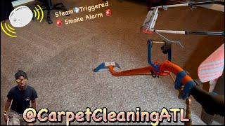 "Cleaning Chaos!" Steam Triggered Smoke Alarm￼ Satisfying Cleaning! Amazing Results!! ￼ ￼