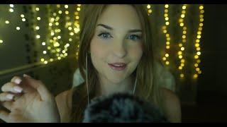 ECHO ASMR - tounge flutter, plucking, breathy whispers