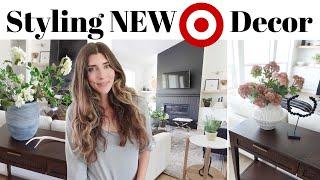 Styling New TARGET Decor & Decorate With Me + Sharing Design Boards