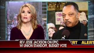 Rev. Jesse Jackson Calls For Revolt and Recall in WI