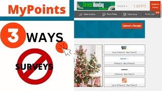 How To Earn MyPoints Without Taking Surveys