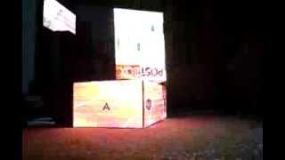 3D Projection Mapping - Test One