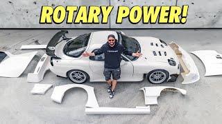 Building a LE MANS inspired RX7 with Liberty Walk Japan!