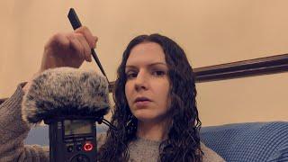 Lofi ASMR Tascam Tingles - Brushing and Stroking Fluff