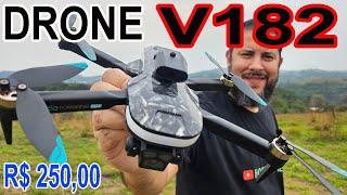 Drone V182 teste externo como Ligar drone legal demais qualidade da imagem e camera aplicativo