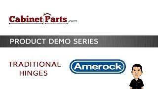 Cabinetparts.com - Amerock Face Mount Traditional  Hinges