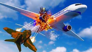Realistic Air to Air Plane Crashes & Shootdowns Teardown