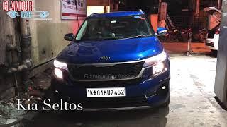 KIA Seltos | Black Spoiler | Glamour Car Accessories | Bangalore | 9986031792