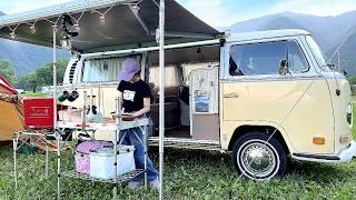 Camping near Mt. Fuji ~ van life in Japan