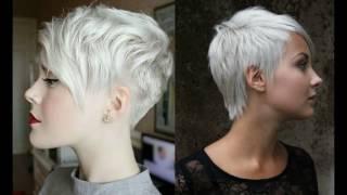 Short pixie haircuts for gray hair