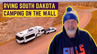 Full-Time RV Life in The Badlands: Camping on The Wall, Visiting Wall Drug, & a Buffalo Encounter!