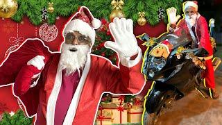 Dad turns into Santa Claus | Gifts for Kids ️