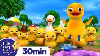 10 Little Ducks +More Nursery Rhymes and Kids Songs | Little Baby Bum