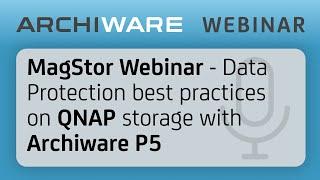 Webinar: Implementing data protection strategies on QNAP at the lowest possible cost per TB