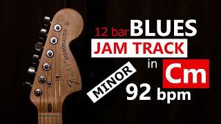 Minor Blues Backing Track in Cm - Funky (12 bar, 92 bpm)