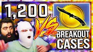 CS2 1200 BREAKOUT CASE BATTLE (BUTTERFLY UNBOXING)