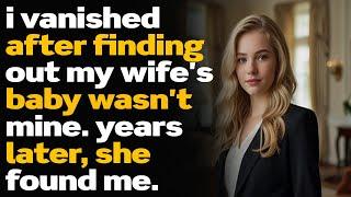 I Vanished After Finding Out My Wife’s Baby Wasn’t Mine, Years Later She Found Me. Cheating Wife