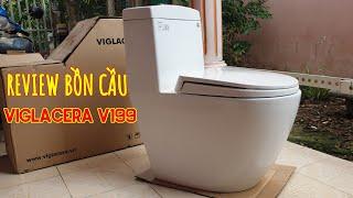 Review Bồn cầu Viglacera V199