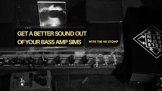 Get A Better Sound Out of Your Bass Amp Sims - FREE PRESET