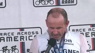 RAAM 2023 Finish Line : 647 - Rupert Guinness