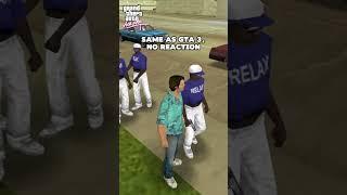 What happens if you bump into gang members in GTA games. #gta