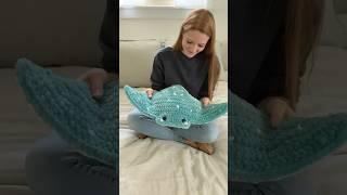 Mega Crochet Ray - 2 Feet Wide! | #crochet #amigurumi